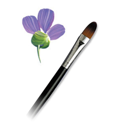 Royal Knight Filbert Brushes
