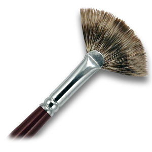 Royal Sable Long Handle Fan Brushes