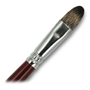 Royal Sable Long Handle Filberts