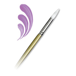 Snowhite Round Brushes