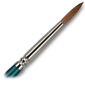 Pure Red Sable Round Brushes