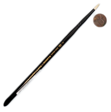ROYAL MAJESTIC CHUNGKING (SHORT) BRISTLE ROUND BRUSH - ARTIST PAINT DRYBRUSHES - R4355-1