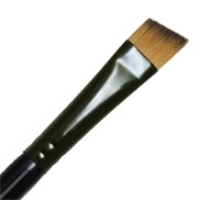R4160-1/2" - ROYAL MAJESTIC  SHORT HANDLE ANGULAR BRUSH 