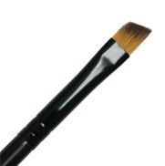 R4160-1/4" - ROYAL MAJESTIC  SHORT HANDLE ANGULAR BRUSH 