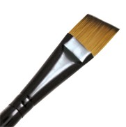 R4160-5/8" - ROYAL MAJESTIC  SHORT HANDLE ANGULAR BRUSH 