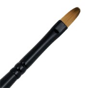 R4170-6 - ROYAL MAJESTIC  SHORT HANDLE FILBERT BRUSH 