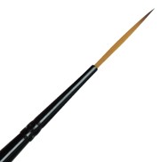 R4585-2 - ROYAL MAJESTIC  SHORT HANDLE SCRIPT LINER BRUSH 