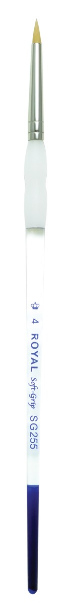 SG255-4 Royal Soft Grip Short Round Brush 